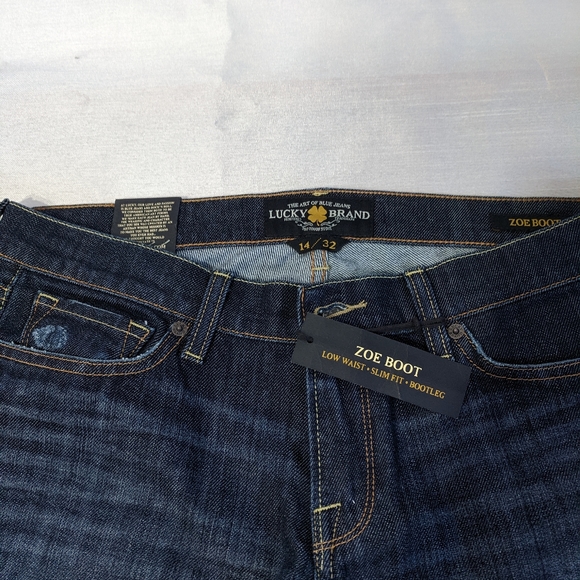 New Lucky Brand Zoe Boot Jeans - Picture 6 of 6